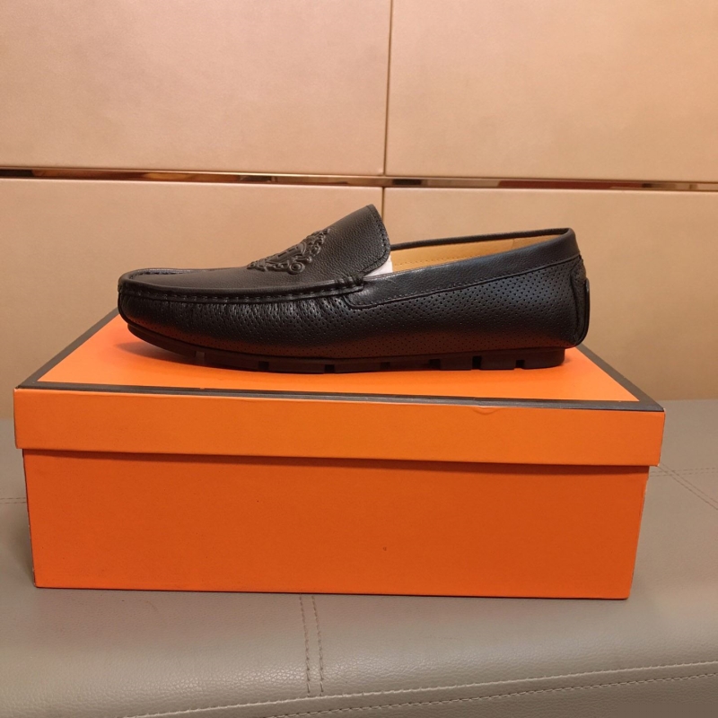 H**mes leather shoes